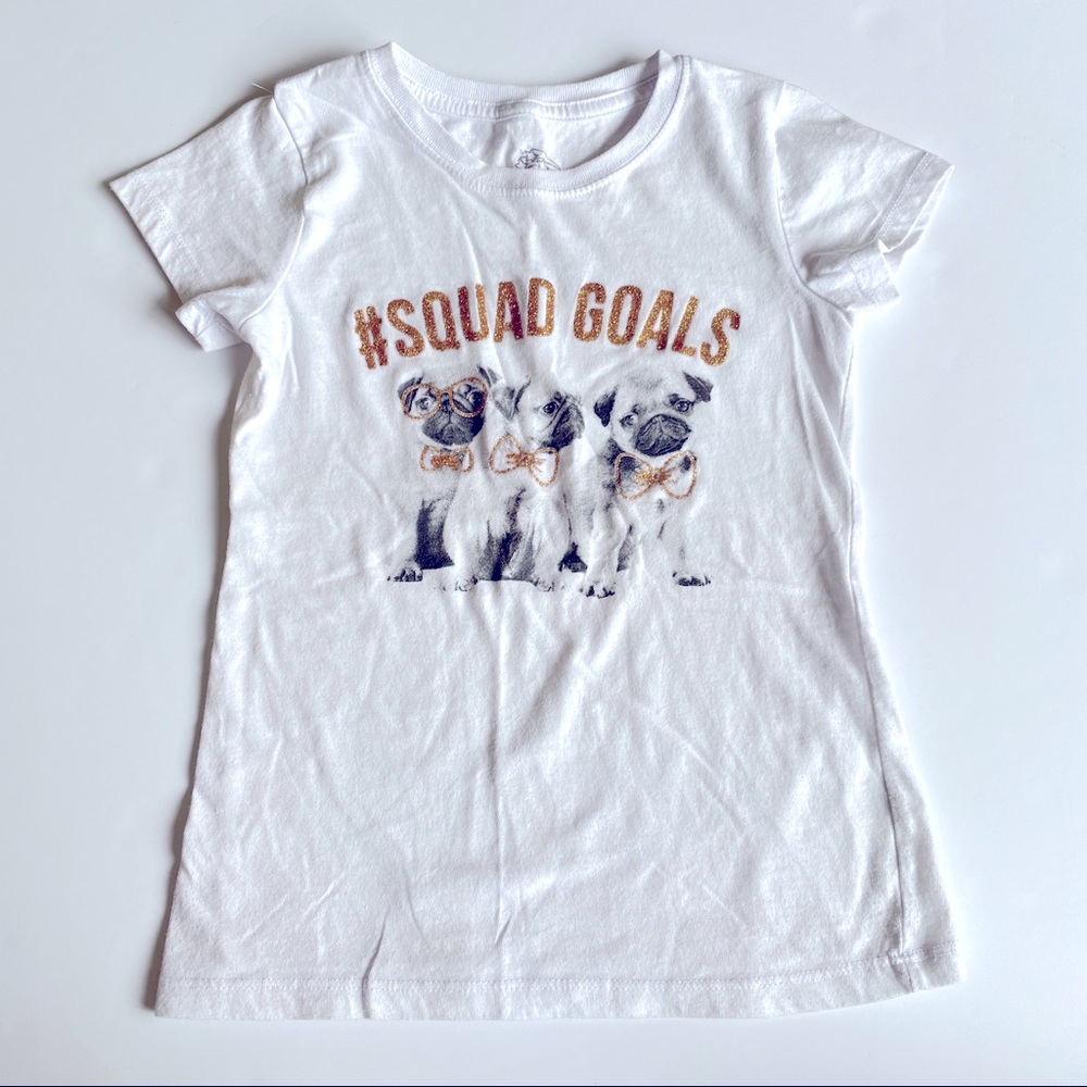 Twirl pug tee
